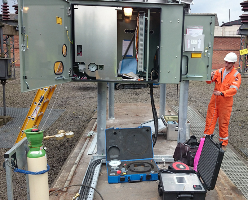 SF6 Circuit Breaker Gas Filling